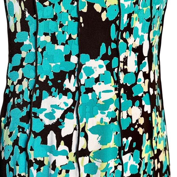 Womens Dress Size 6 Floral Abstract Colorful Indie Spring Summer Tropical Cruise - Picture 3 of 6